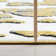 Tapis abstrait jaune