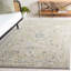 Tapis oriental en laine et coton bleu touffeté à la main Calai-91927570