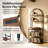 Record Player Stand With Charging Station, 5-tier Vinyl Storage For 200+ Lps