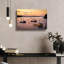 «Twilight In The Harbor» par Rick Berk, art mural en verre acrylique-1682828334
