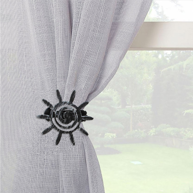 Embrasse de rideaux Helios, Argent