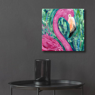 " Flamingo Portrait " by Estelle Grengs