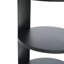 Gunnar 3-Tier Metal Side Table With Sliding Door & Open Shelves-115115487