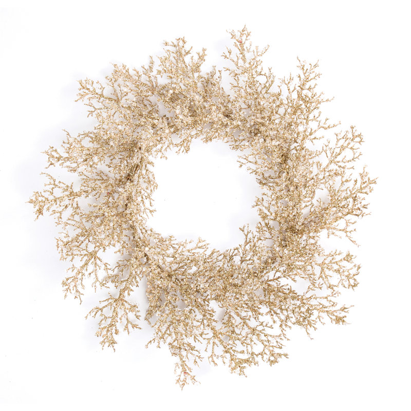 Couronne de brindilles glacées P 24 po