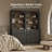 72" Tall Modern Bookshelf with 3 Drawers-120112867
