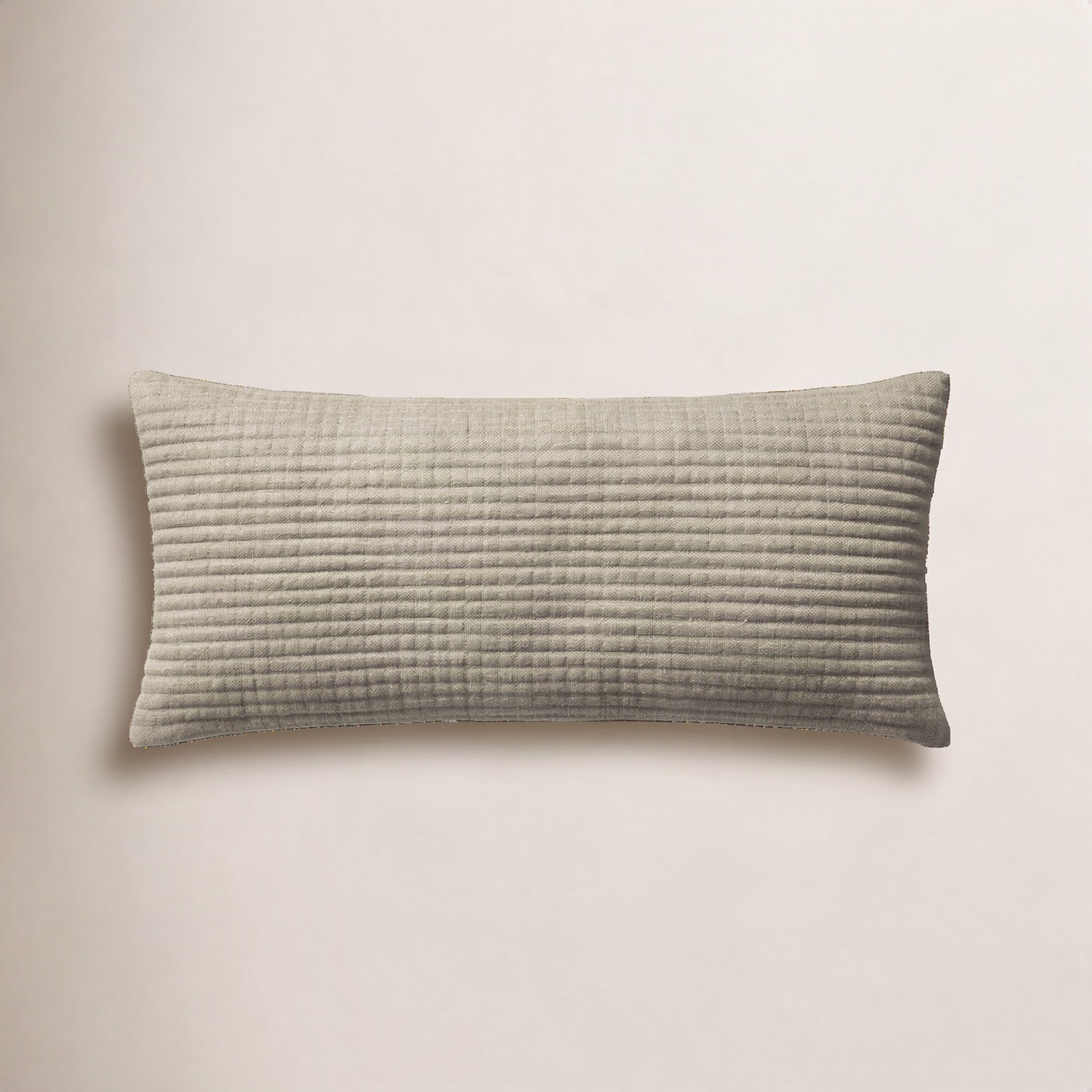 Christopher Pillow Cover, Rectangular 27"H x 12"W, Down / Feather, Green