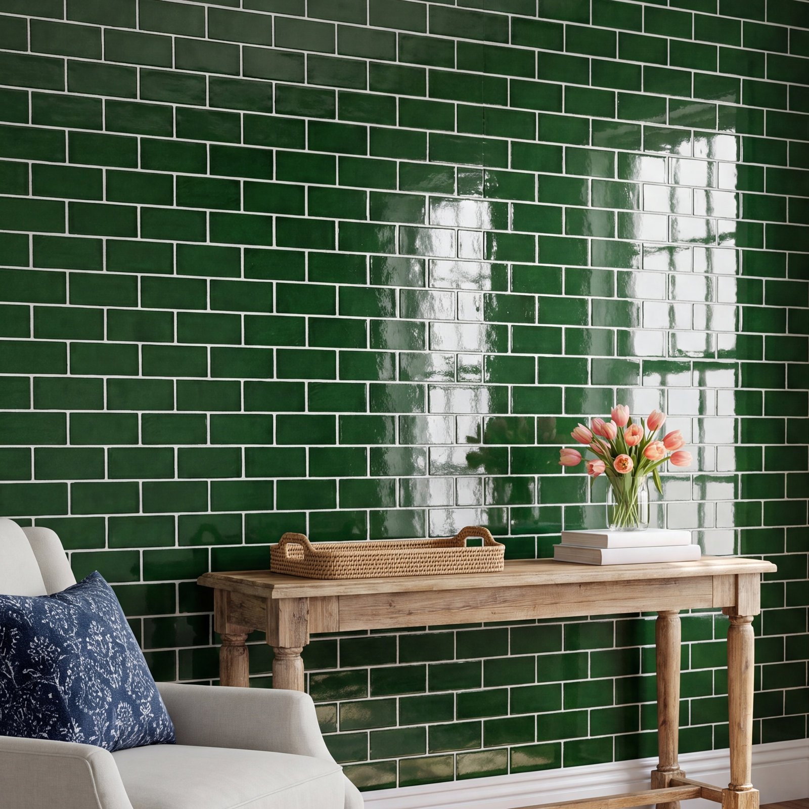 Antic 3" x 6" Ceramic Wall Tile