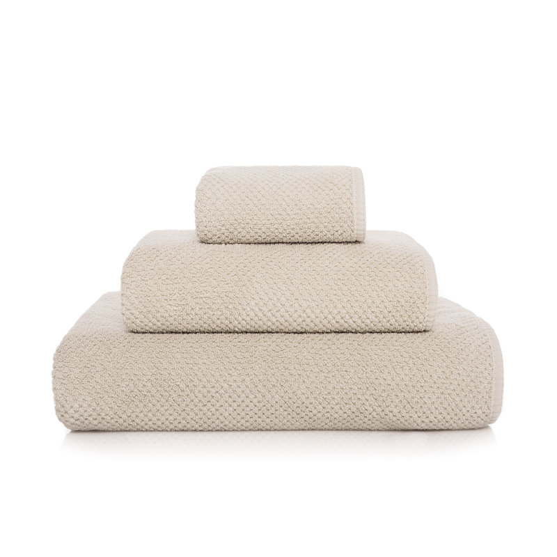 Bee Waffle Waffle Hand Towel, Fog