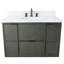 Ensemble de meuble-lavabo simple mural 37 "37"-27873502