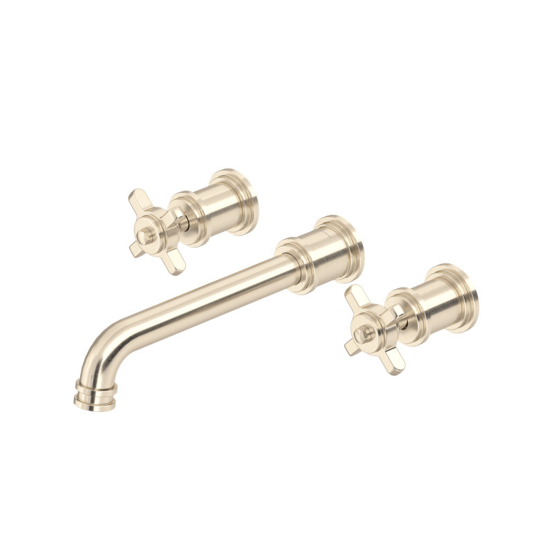 Armstrong™ Wall Mount Lavatory Faucet Trim, Satin Nickel