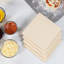 Old Stone Cordierite Square Pizza Stone 4 Piece Set, 7.5x7.5-inch, Beige