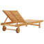 Chaise longue d'extérieur en bois eucalyptus Hatteras par Modway