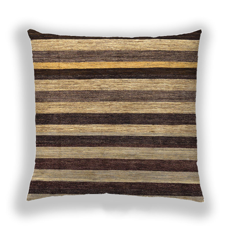 Coussin décoratif abstrait 115, Microsuède