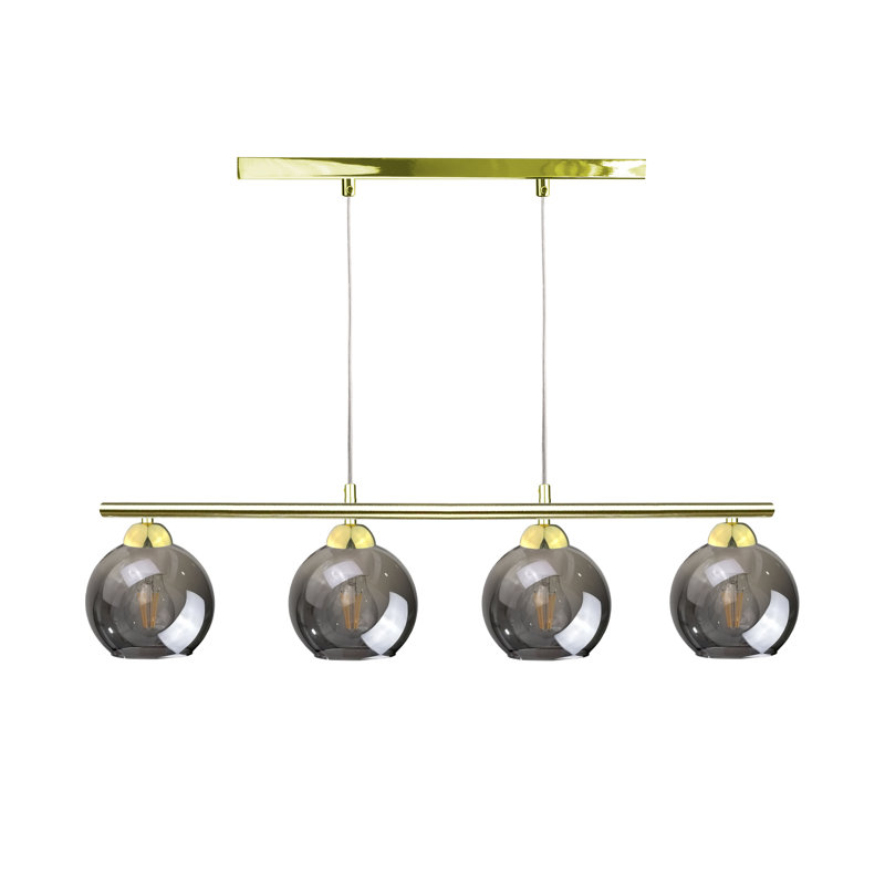 Kirkenes 4 - Light Kitchen Island Pendant, Gold