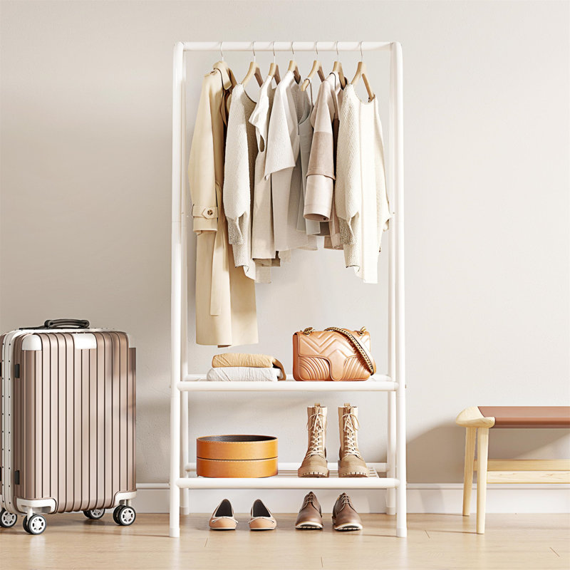 Alarik 62cm Clothing Rack, White