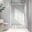 Frameless One Fixed And One Shifted Shower Door,70Mm 304 Stainless Steel Large Pulleys With Adjustable Soft Closing Function,With Nano Easy Cleaning,Stick Explosion-Proof Menbrance-115606814