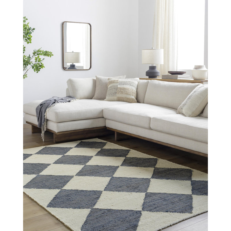 Vivir x Livabliss Antho Charcoal Area Rug, Rectangle 2' x 3'