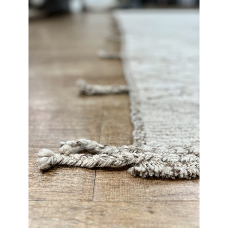 Modern Moroccan One-of-a-Kind 9'2" X 11'4" Hand Knotted Area Rug
