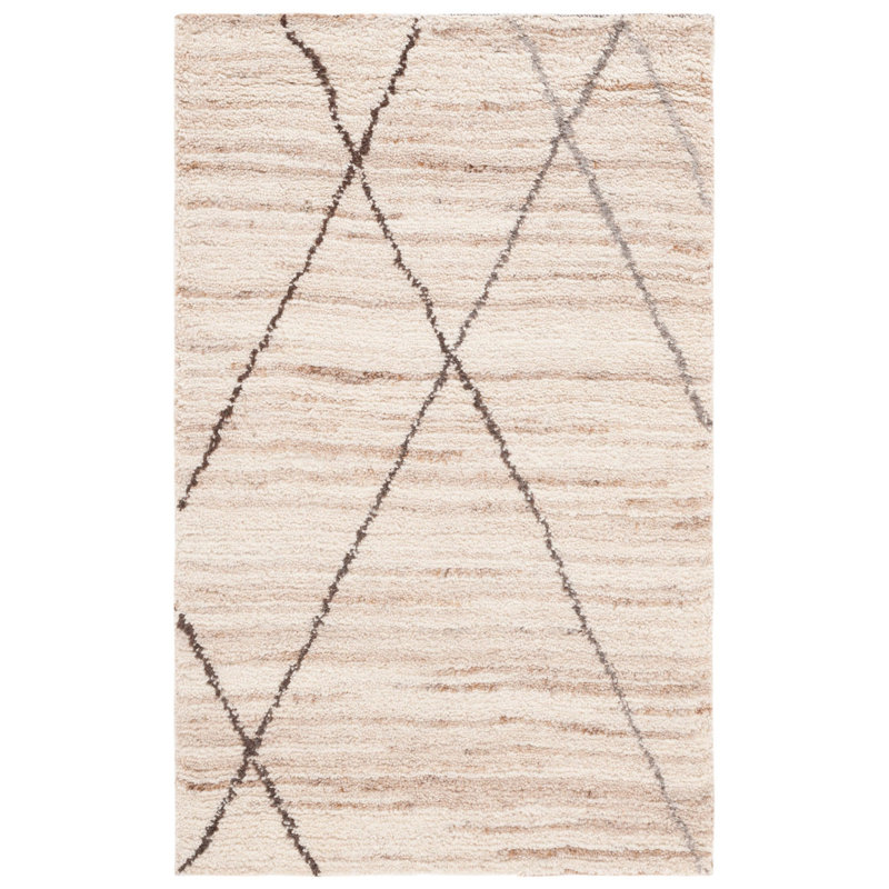 Tapis beige Alacam 791, Rectangle 3 pi x 5 pi