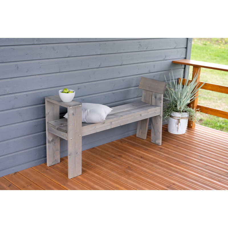 Dacono Solid Wood Outdoor Bench