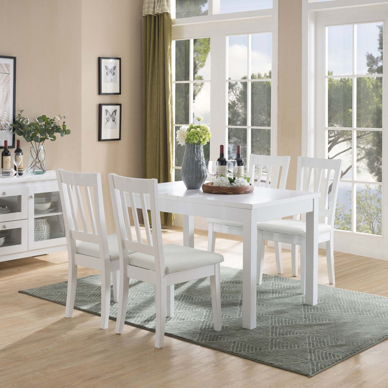 Corey-Jaidan Extendable Dining Table, White