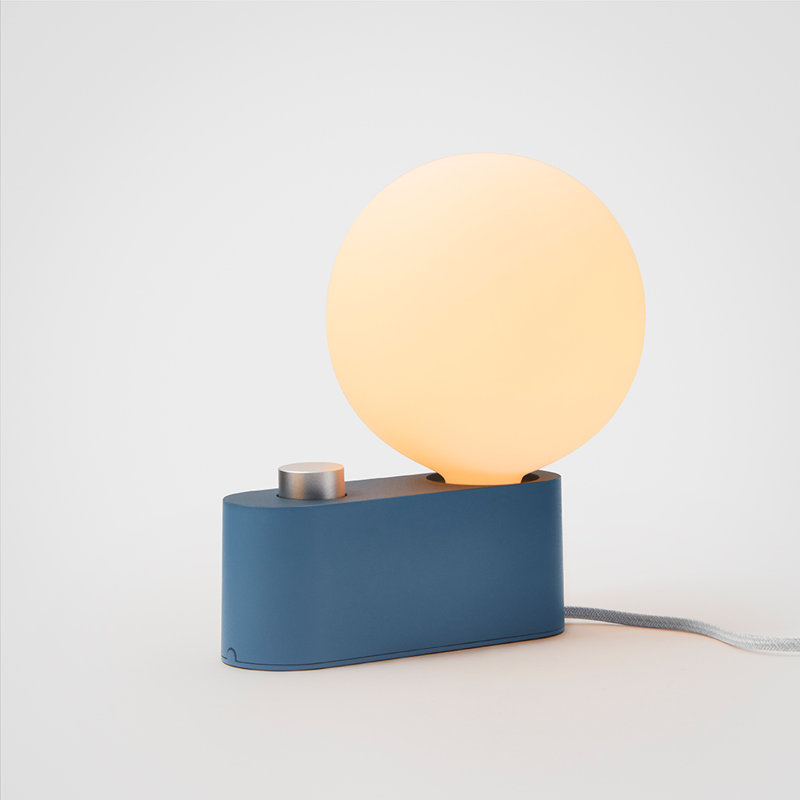 Sphere IV Table Lamp, Sapphire Blue