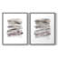 Impression encadrée Layers on Layers I-Premium - prêt à être accroché - aucun clou requis - aucun clou requis-108019091-108019094