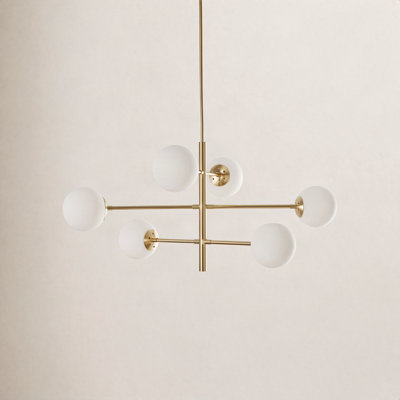 Alison 6 - Light Dimmable Chandelier
