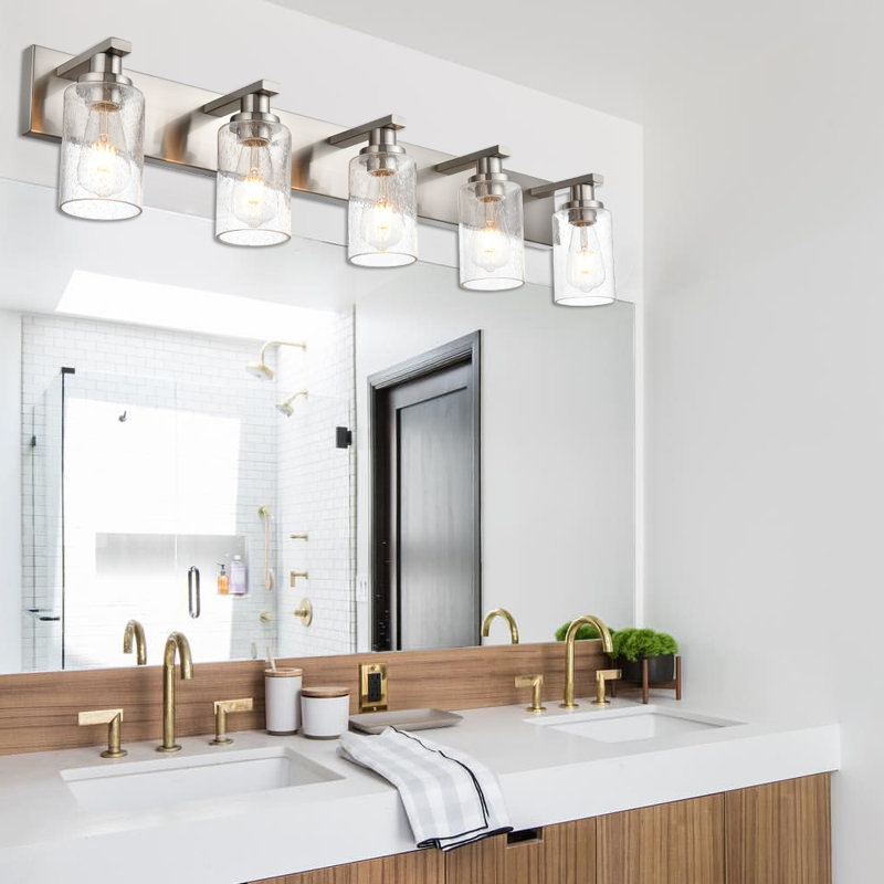 Soho 5 - Light Dimmable Vanity Light, Brushed Nickel