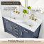 Meuble-lavabo double 54 po avec miroir Dejean-148278214