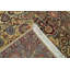 Tapis doré et brun clair de haute qualité noué à la main
