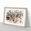 Great Horned Owl - Picture Frame Painting Print-56735930-56735927