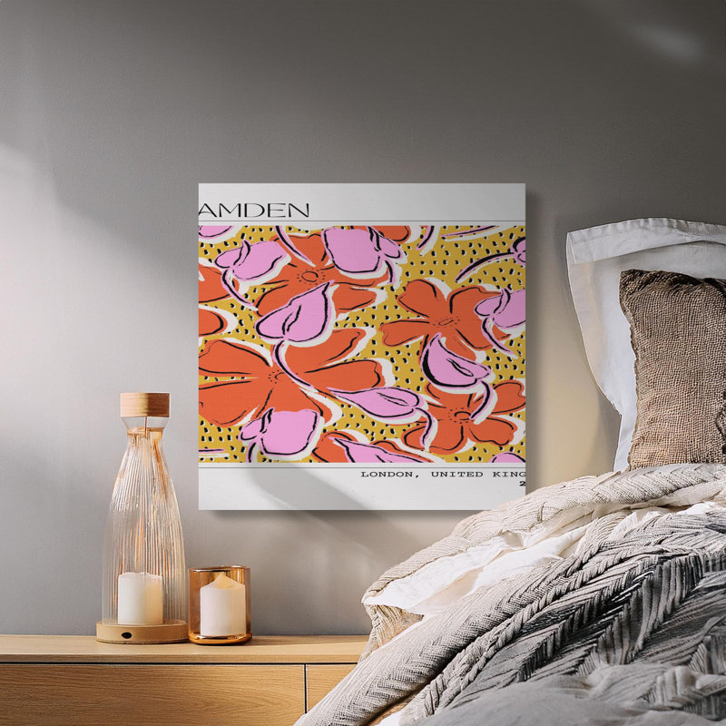 1 Piece Wrapped Canvas Wall Art Set, 15.24 cm H x 15.24 cm W