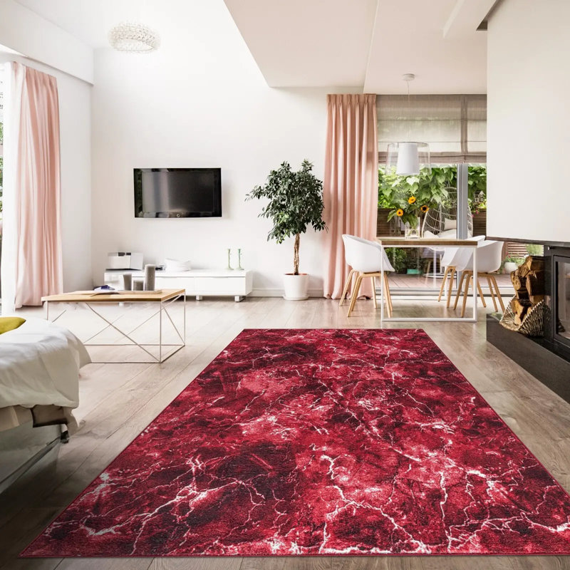 Solid Colour Area Rug, Rectangle 160 x 230 cm