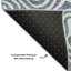 Tapis tourbillon AMF1030 de qualité supérieure lavable à la machine-655519675