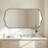 Anayalee Traditional Scalloped Rectangle Bathroom Vanity Mirror | Stainless Steel Frame-219904212-219904210