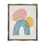 Abstrait arc-en-ciel, formes rondes, estampe numérique de Nina Blue-2028991952-2028991966