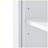 Modern Tall Bathroom Storage Cabinet with Two Doors and One Drawer