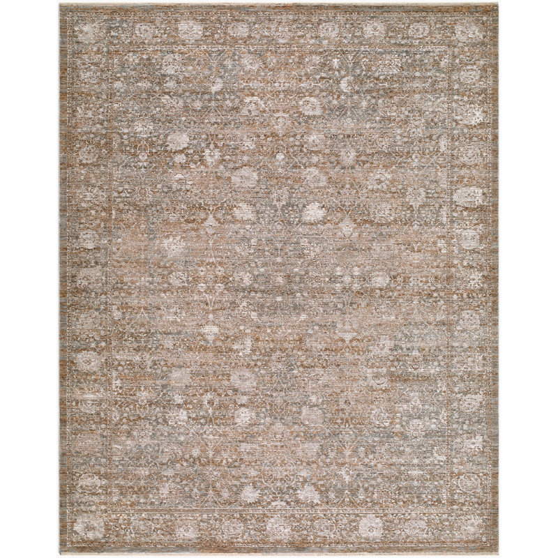 Tapis tissé à la machine Demre, Rectangle 4'12" x 7'10"