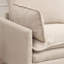 Canapé modulaire surdimensionné, canapé en forme de U, canapé rembourré confortable à 4 places avec 2 repose-pieds