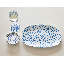 Polka Dots Coaster Set with Holder-113072101