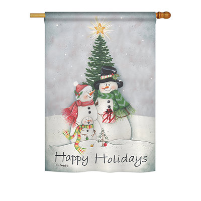 Double Sided Polyester Animal House Flag