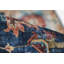 Tapis bleu marine en polyester antidérapant Humberwood-846507525
