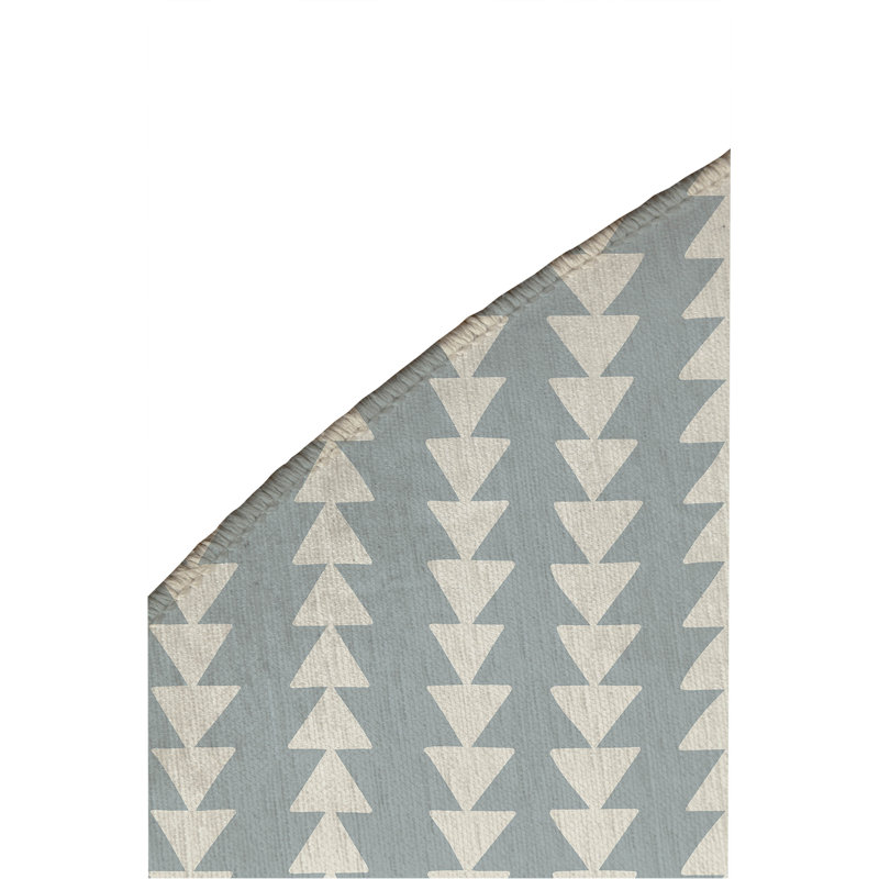 Tapis d'extérieur antidérapant Tribal Arrows, Rond 5 pi