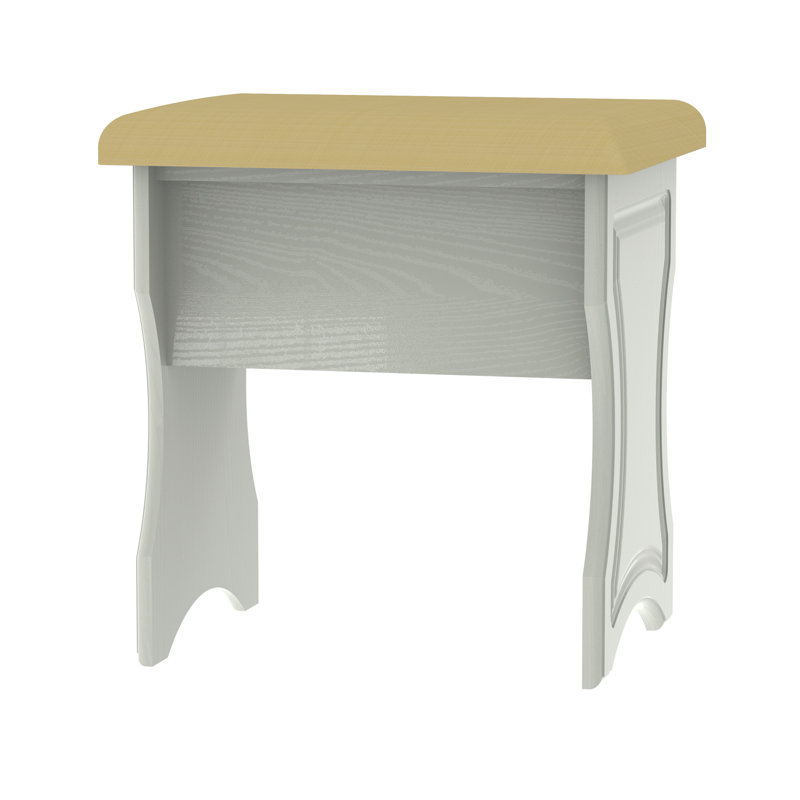 Fully Assembled Asphodèle Dressing Table Stool, Kaschmir Ash