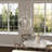 Verona 11" Wide Pendant with Glass Shade in Brushed Nickel/Clear-1244763910-1261104008
