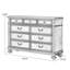 Armoire d'appoint en noyer massif