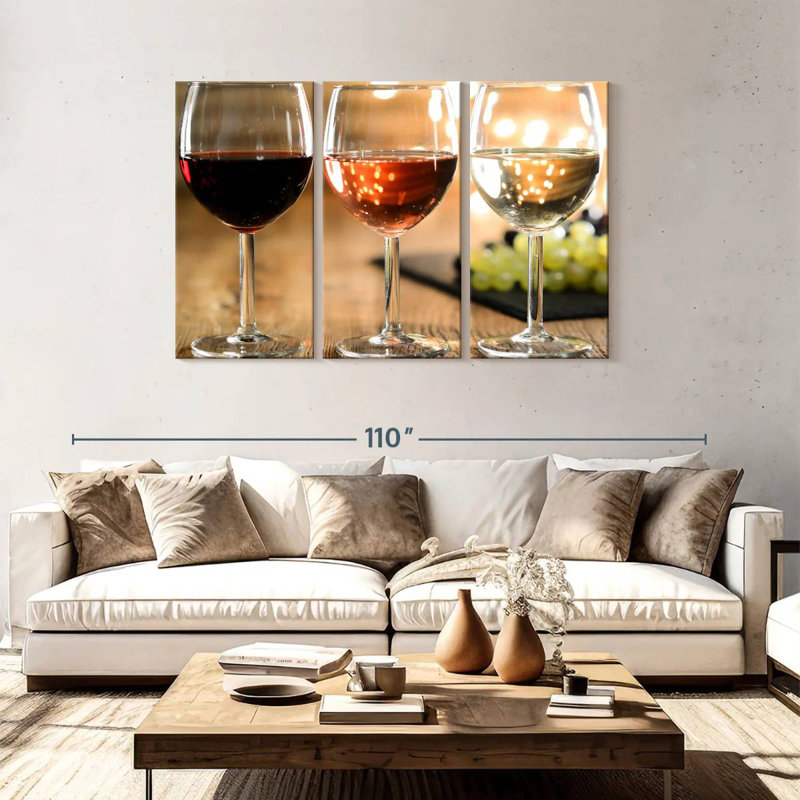 Yarlin Wine Variety, 48" H x 74" W
