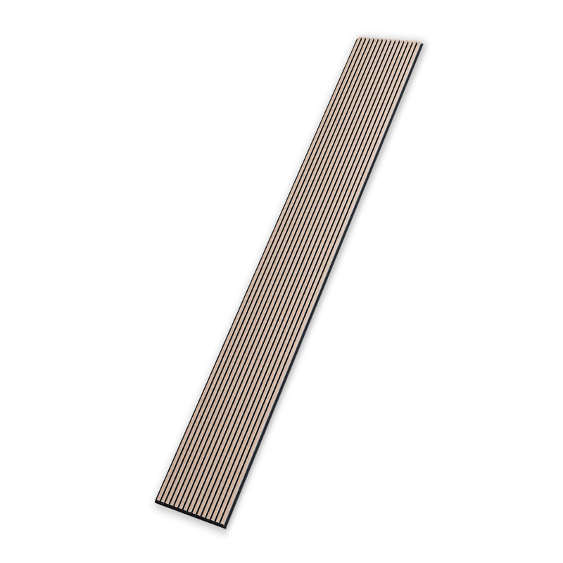 Panneau mural à lattes en bois 106 po x 12,6 po, Noyer