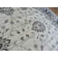 Tapis décoratif en laine de conception unique noué à la main Oushak/Ivoire 8 pi x 10 pi 1 po Abdu
